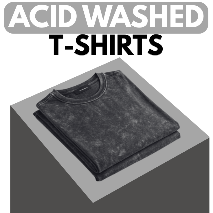 ACID WASHED T-SHIRTS
